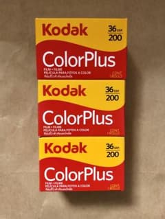 Kodak ColorPlus 200 3本セットのサムネイル