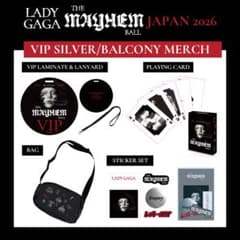 Lady Gaga VIP Silver/Balcony Merchセット Lady Gaga VIP Silver/Balcony Merch 特典セット - メルカリ