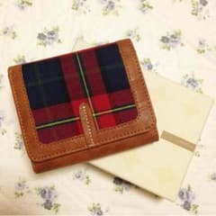 チェック 財布 ☆お値下げしました☆のサムネイル