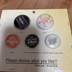 ポーター　PORTER  缶バッジのサムネイル