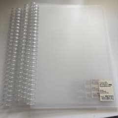 無印良品 ルーズリーフ バインダー リフィルノート5冊セットのサムネイル