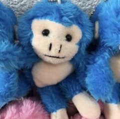 K様 モンキー ぬいぐるみ キーホルダー 3色セットのサムネイル