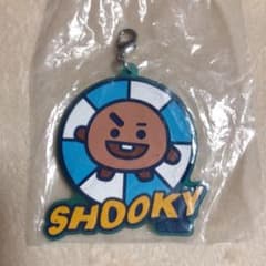 BT21 고무 체인 SHOOKY 키 체인 bts 가격 인하 중