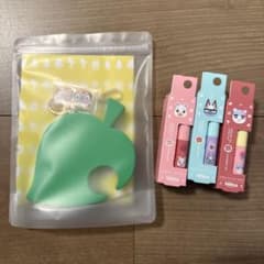 あつ森 ミティア リップ3色シリコンリップケースセット - メルカリ
