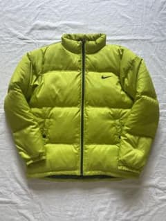 格安90's NIKE ナイキ ダウンジャケット アシッドグリーン ダスパーカのサムネイル