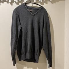 Ben Sherman グレー Vネック　春　秋　セーターのサムネイル