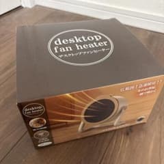 desktop fan heater デスクトップファンヒーターのサムネイル