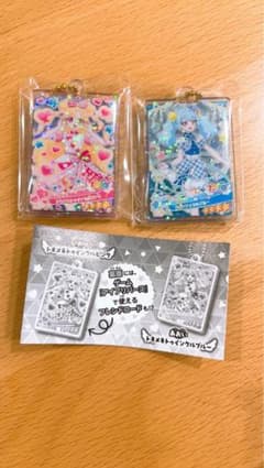おねがいアイプリ アクリルカードチャーム 2種セット　あおい　いのり　おまけ付きのサムネイル