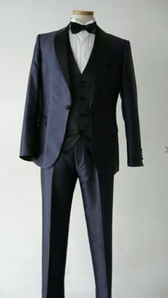 新郎　タキシードセット　濃紺　エニーブライダルのサムネイル