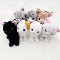 サンレモン ネコぬいぐるみ 7体セット Sunlemon 猫 まとめ売り - メルカリ