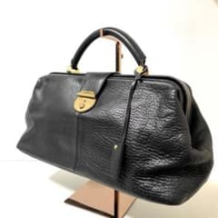 NINA RICCI ニナリッチ レザー ハンドバッグ ブラックのサムネイル