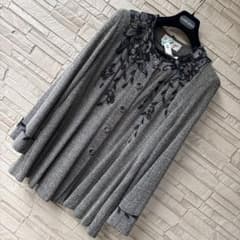 【美品】ノンノンドール豪華花　人形アップリケノーカラージャケット ブラウン42 2025年最新】Yahoo!オークション -ノンノンドール(レディース