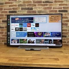東芝 43V型 4K 液晶テレビ REGZA 43M520X W録画 アプリ○ - メルカリ