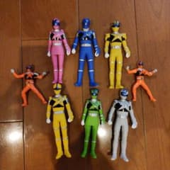 宇宙戦隊キューレンジャー ソフビセットのサムネイル