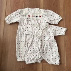 赤ちゃんの城 コンビ肌着とツーウェイオールのセット50-70cmのサムネイル