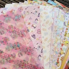 国内作家デザインペーパー、トレーシングペーパーまとめ売り　ayyjewel他②のサムネイル
