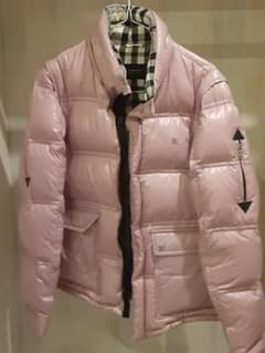BURBERRY BLACK LABEL ピンク ダウンジャケット Mのサムネイル