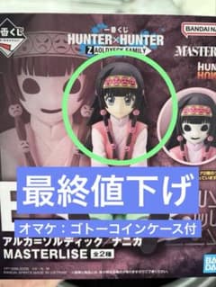 HUNTER × HUNTER 이치 반 쿠지 알카 고토 코인 케이스 포함