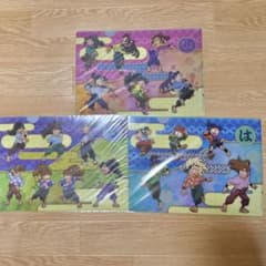 忍たま乱太郎　クリアファイル　3枚セット　六年生　五年生　四年生のサムネイル