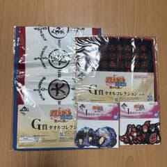 NARUTO 이치 반 복권 이어지는 생각 G상 타월 컬렉션 I상 스티커 세트