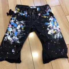 チョコレートパフェ様専用！！muchacha むちゃちゃペイントハーフパンツのサムネイル