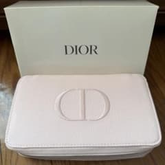 Dior ピンク キャンバス ポーチのサムネイル