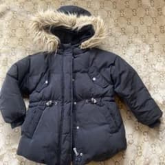 Zara Kids 黒いダウンコート 116cmのサムネイル