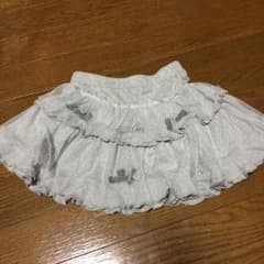 まりぃ様専用可愛いチュールスカート♡黒のドットスカート♡サイズ110位...のサムネイル