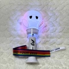 WEST.LIVE TOUR 2026 唯一無二 むにむにペンライト 銀テおまけ - メルカリ