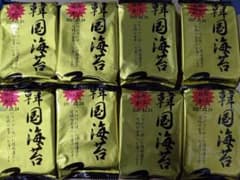 韓国味付け海苔 8切5枚入 8袋セットのサムネイル