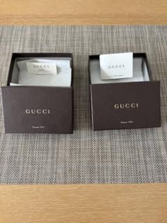 GUCCI ギフトボックス 空箱 2個セット - メルカリ