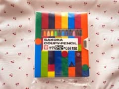サクラクーピーペンシル 12色セットのサムネイル