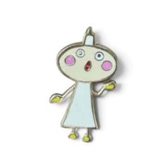 なぞのキャラクター ピンバッジのサムネイル