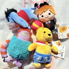 ★4個セット★ くまのプーさん 原作デビュー100周年 マスコット　vol.1