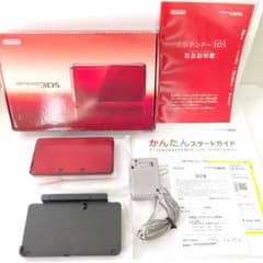 Nintendo ニンテンドー3DS フレアレッド 訳あり 任天堂 ゲーム機