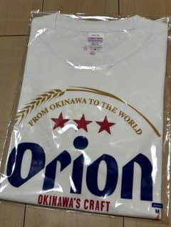【新品・未使用】Mサイズ オリオンビールTシャツ　沖縄のサムネイル