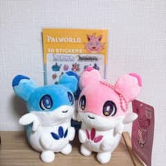 パルワールド ぬいぐるみ オコチョ モモチョ 3Dシール - メルカリ