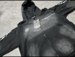 HELLSTAR ジップパーカー ブラックのサムネイル
