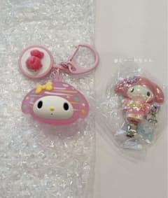 マイメロディ キャラキラ祭り ヨーヨー風チャーム　前髪クリップ　2点セットのサムネイル