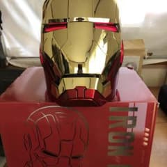 アイアンマン ヘルメット LEDライト付き　グミ アイアンマン ヘルメット LEDライト付き グミ様専用 - メルカリ
