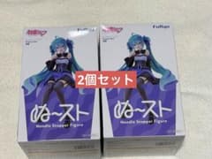 하츠네 미쿠 ぬどる 스토퍼 피겨 Flower Fairy 도라지 2개