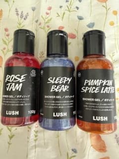 LUSH ボディソープ 3種セット 100gサイズ - メルカリ
