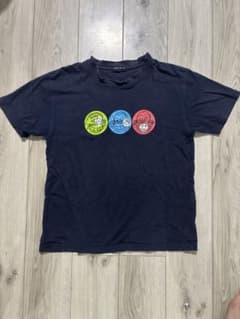 OLD UNIQLO モンキー グラフィック Tシャツ ネイビー Lのサムネイル