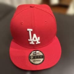 New Era LA Dodgers 9FIFTY キャップレッド　ハワイ限定品のサムネイル