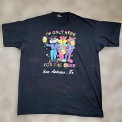 90s USA製 SCREEN STARS 猫 Tシャツ XL シングルステッチのサムネイル