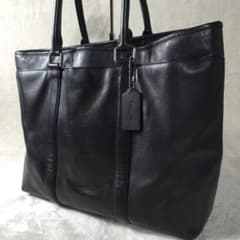COACH メトロポリタン レザー トートバッグ 黒 A4可 通勤通学 COACH メトロポリタン レザー トートバッグ 黒 A4可 通勤通学 - メルカリ