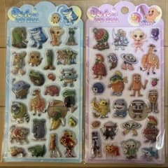 トゥントゥントゥンサフール シール 立体 ぷくぷく 2枚セット 新品のサムネイル