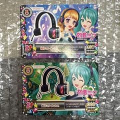 アイカツ 初音ミクインカム 2枚セットのサムネイル
