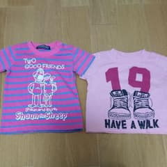 ひつじのショーンTシャツ.スニーカーTシャツ 2枚セットのサムネイル