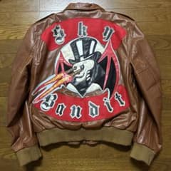 b*b様 ラロッカフライングジャケットskybandit666パンクジュンスカ森 